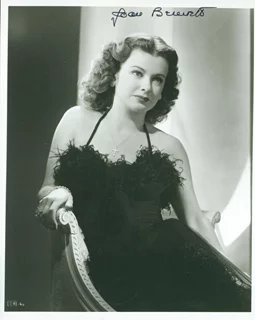 Joan Bennett autograph
