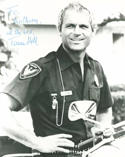 Terence Hill autograph