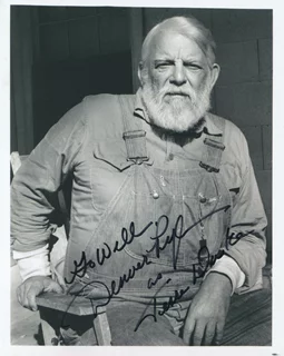 Denver Pyle autograph