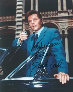 Jack Lord autograph