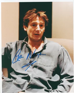 Liam Neeson autograph