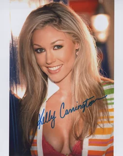 Kelly Carrington autograph
