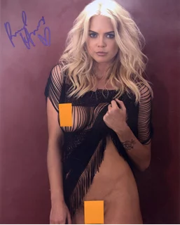 Rachel Harris autograph