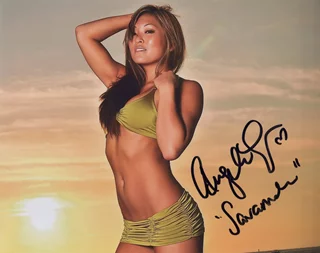 Angela Fong autograph