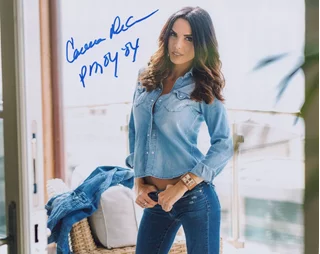 Carmella DeCesare autograph