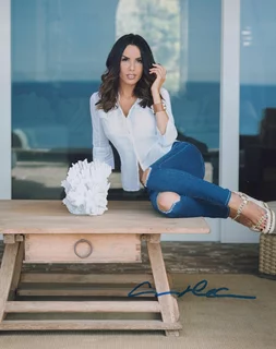 Carmella DeCesare autograph