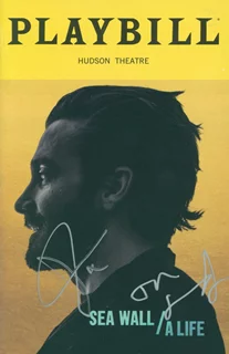 Sea Wall/A Life autograph