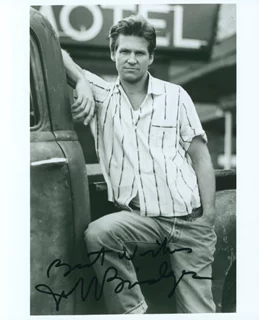 Jeff Bridges autograph
