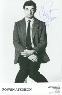 Rowan Atkinson autograph