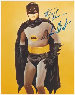 Adam West autograph