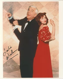 Leslie Nielsen autograph