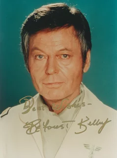 Deforest Kelley autograph