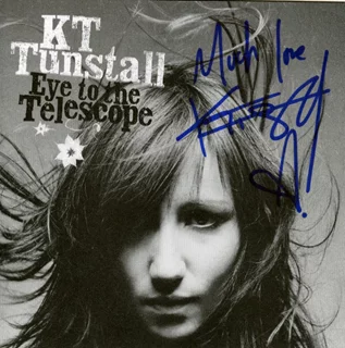 KT Tunstall autograph