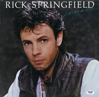 Rick Springfield autograph