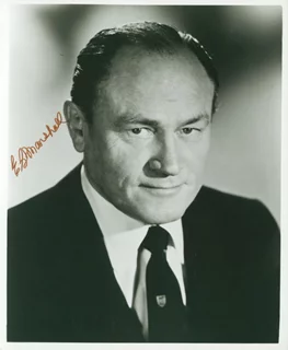 E.G. Marshall autograph