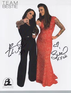 Team Bestie autograph