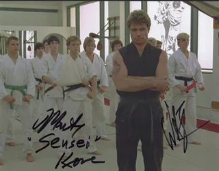 The Karate Kid autograph