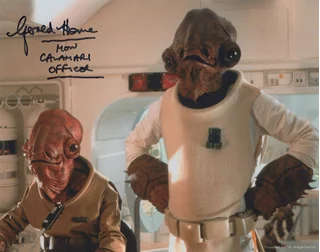 Gerald Home autograph