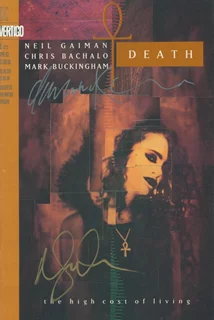 Neil Gaiman autograph