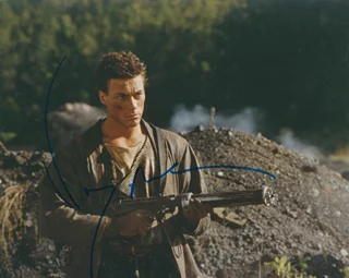 Jean-Claude Van Damme autograph