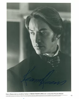 Keanu Reeves autograph