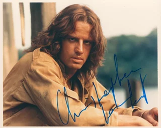 Christopher Lambert autograph