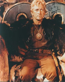 Kirk Douglas autograph