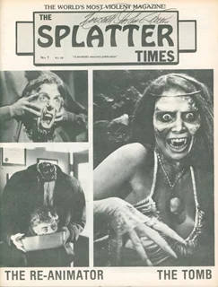 Herschell Gordon Lewis autograph