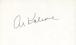 Al Kaline autograph