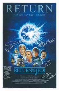 Return of the Jedi autograph