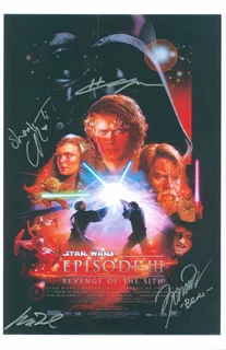 Star Wars Episode III: Revenge of The Sith autograph