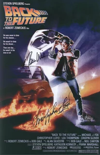 Back to the Future autograph