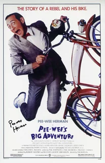 Pee-Wee Herman autograph