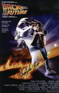 Back to the Future autograph