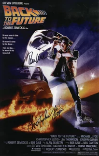 Back to the Future autograph