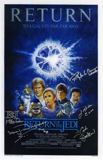 Return of the Jedi autograph