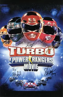 Turbo: A Power Rangers Movie autograph