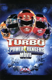 Turbo: A Power Rangers Movie autograph