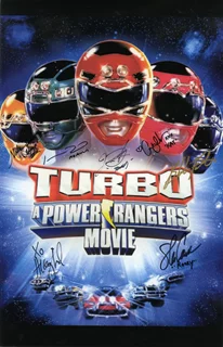 Turbo: A Power Rangers Movie autograph