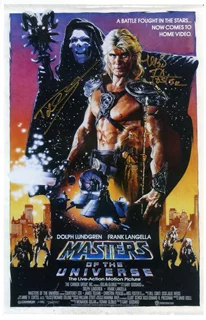 Masters of The Universe autograph