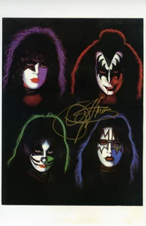 Gene Simmons autograph