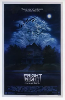 Fright Night autograph