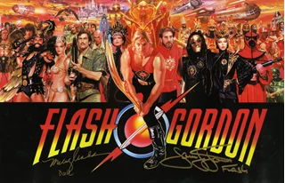 Flash Gordon autograph
