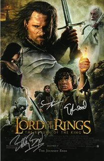 The Lord of the Rings autograph