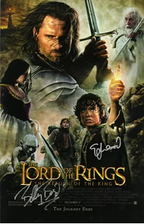 The Lord of the Rings autograph