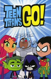 Teen Titans Go! autograph