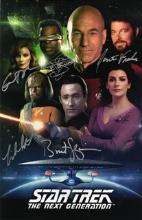 Star Trek: The Next Generation autograph