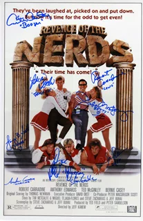 Revenge of the Nerds autograph