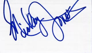 Mickey Jones autograph