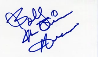 Heenan. Bobby The Brain autograph